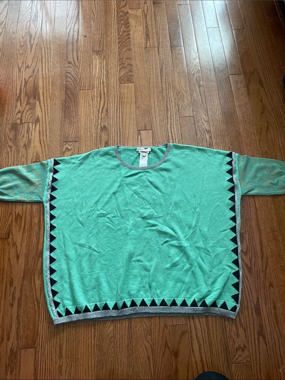 Anthropologie Paul & Joe Sister Light Green Sweater Women’s Sz Large